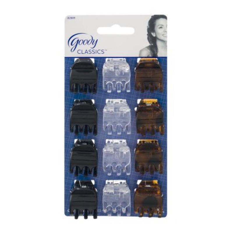 Goody Classics Claw Clips - 12 CT