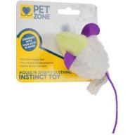 Pet Zone 1550012662 Mouse In Sheep&#039;s Clothing Instinct Cat Toy
