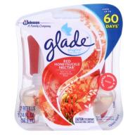 Glade PlugIns Scented Oil Air Freshener Refill, Red Honeysuckle Necountar, 2 count, 1.34 Ounces