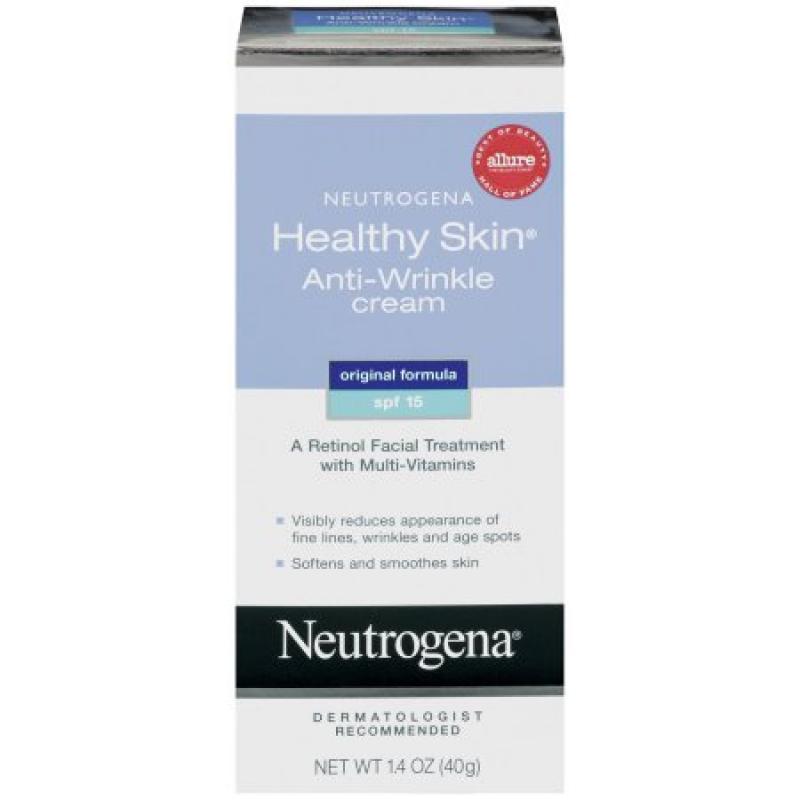 Neutrogena Healthy Skin Anti-Wrinkle Cream With SPF 15 Sunscreen, 1.4 Oz