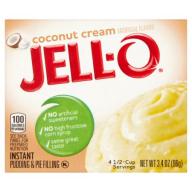 Jell-O Instant Pudding & Pie Filling Coconut Cream, 3.4 Oz