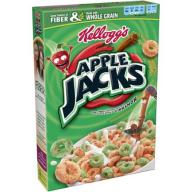 (2 Pack) Kellogg&#039;s Apple Jacks Cereal, Apples & Cinnamon, 19.4 Oz