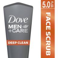 Dove Men+Care Deep Clean+ Face Scrub, 5 oz
