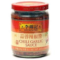 Lee Kum Kee Chili Garlic Sauce 8-Ounce Jars (Pack of 4)