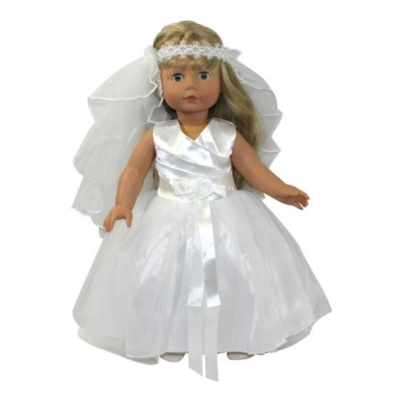 Arianna Glorious Day Communion Dress Fits 18 inch dolls