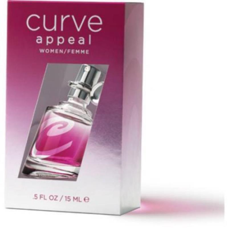Curve Appeal Eau de Toilette Spray for Women, 0.5 fl oz