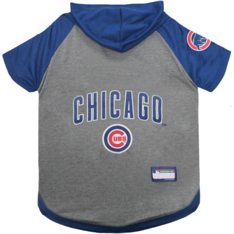 Pets First MLB Chicago Cubs Hoodie Tee Shirt