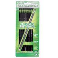 Dixon Ticonderoga No. 2 Graphite Pencil, Black, 10ct
