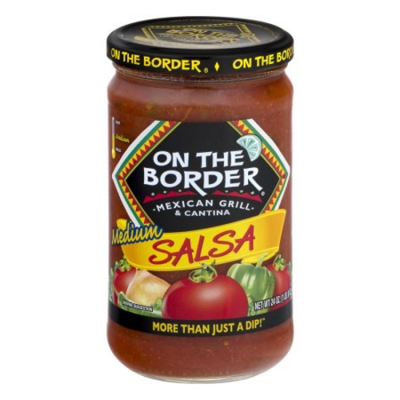 On The Border Mexican Grill & Cantina Medium Salsa, 24 oz