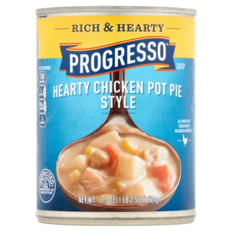 Progresso Rich & Hearty Hearty Chicken Pot Pie Style Soup 18.5 oz Can