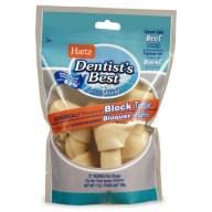 Dentist&#039;s Best: Beef Flavored Rawhide Bones 3" w/Dentashield Dog Chew, 7 Oz
