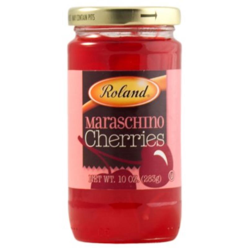 Roland Cherries-Premium Maraschino, 10 Oz
