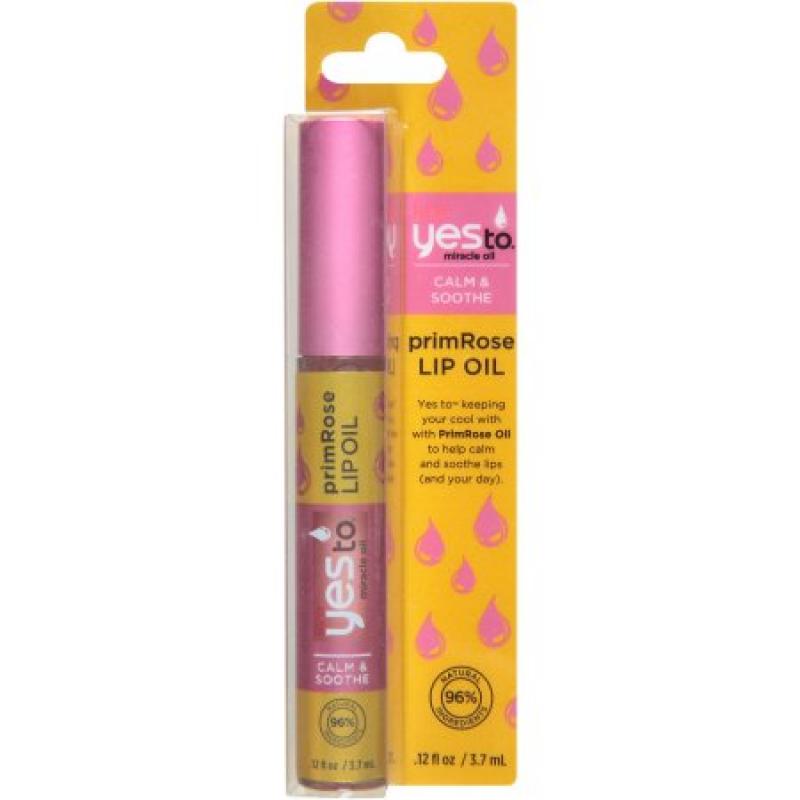Yes to Miracle Oil Calm & Soothe PrimRose Lip Oil, .12 fl oz