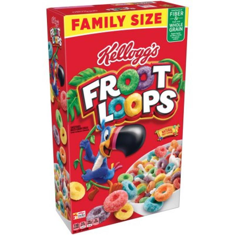 Kellogg's Froot Loops Cereal 19.4 oz. Box