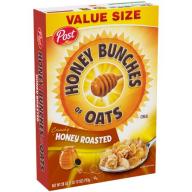 Post® Honey Bunches of Oats® Crunchy Honey Roasted Cereal 28 oz. Box