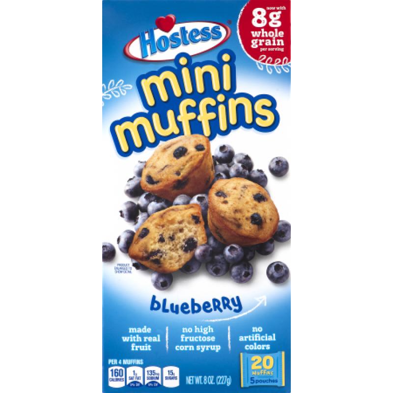Hostess® Blueberry Mini Muffins 4-5 ct Packs