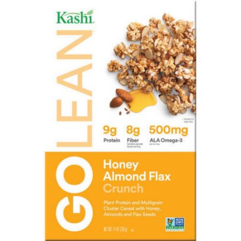 Kashi GoLean Crunch! Honey Almond Flax Cereal, 14 oz
