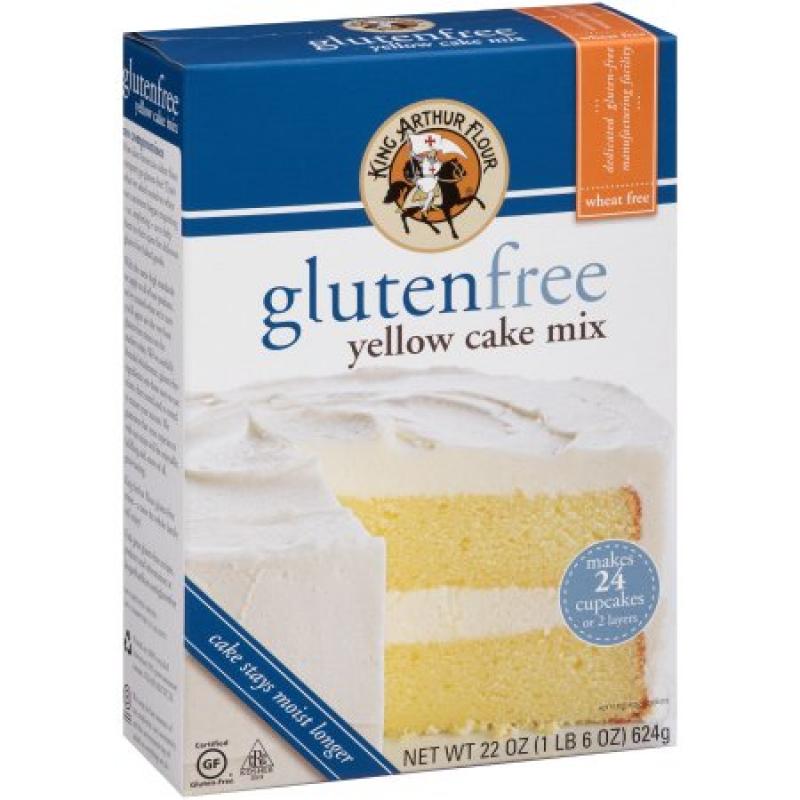 King Arthur Flour® Gluten Free Yellow Cake Mix 22 oz. Box