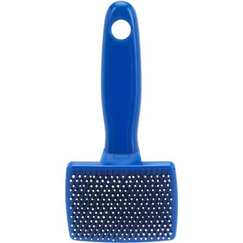 Oster Animal Care Plastic Slicker Brush for Cats, Blue