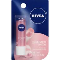 NIVEA Shimmer Lip Care 0.17 oz. Carded Pack
