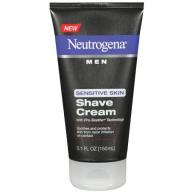 Neutrogena Men Sensitive Skin Shave Cream, 5.1 Fl. Oz