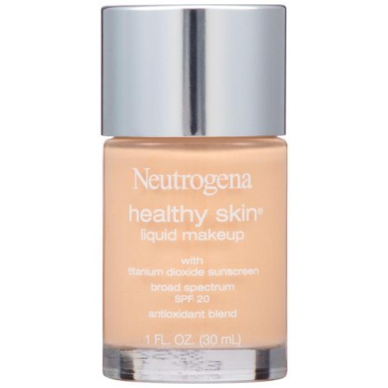 Neutrogena Healthy Skin Liquid Makeup Broad Spectrum SPF 20, 10 Classic Ivory, 1 Oz
