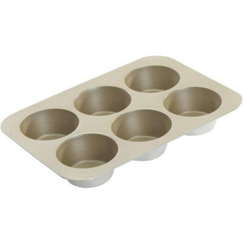 Nordic Ware 42910 6 Cup Compact Ovenware Muffin Pan