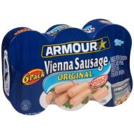 Armour® Original Vienna Sausage 6-4.6 oz. Cans