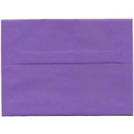 A6 (4 3/4" x 6-1/2") Recycled Paper Invitation Envelope, Violet, 25pk