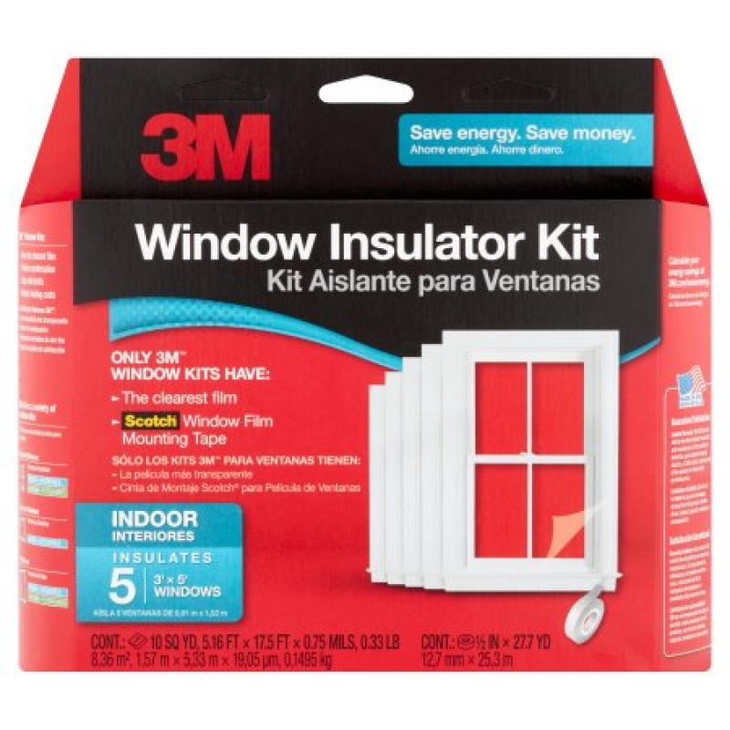 3M Indoor Window Insulator Kit