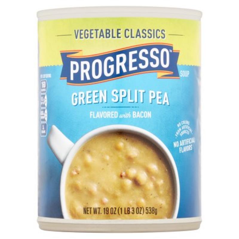 Progresso Low Fat Vegetable Classics Green Split Pea Soup 19 oz Can