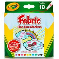 Crayola 10 count Fine Line Fabric Markers