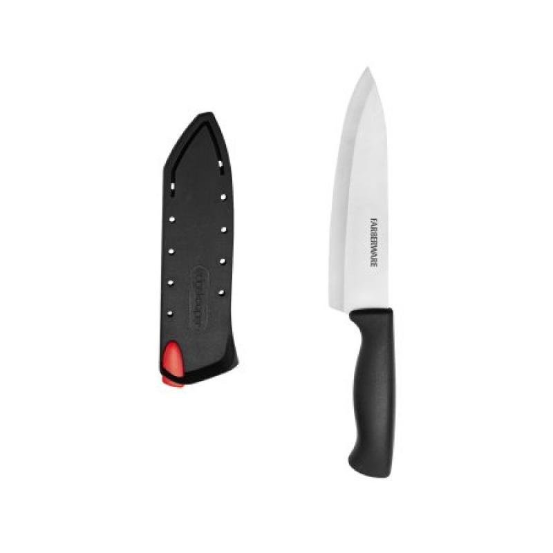 Farberware Edgekeeper 6" Chef Knife with Self-Sharpening Sheath