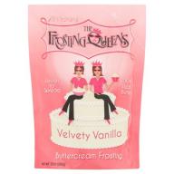 The Frosting Queens Velvety Vanilla Buttercream Frosting, 12 oz