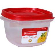 Rubbermaid Easy Find Lids Food Storage Container, 1.5 Gallon