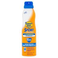 Banana Boat Sport Performance Continuous Spray Sunscreen Broad Spectrum, SPF 100, 6 oz