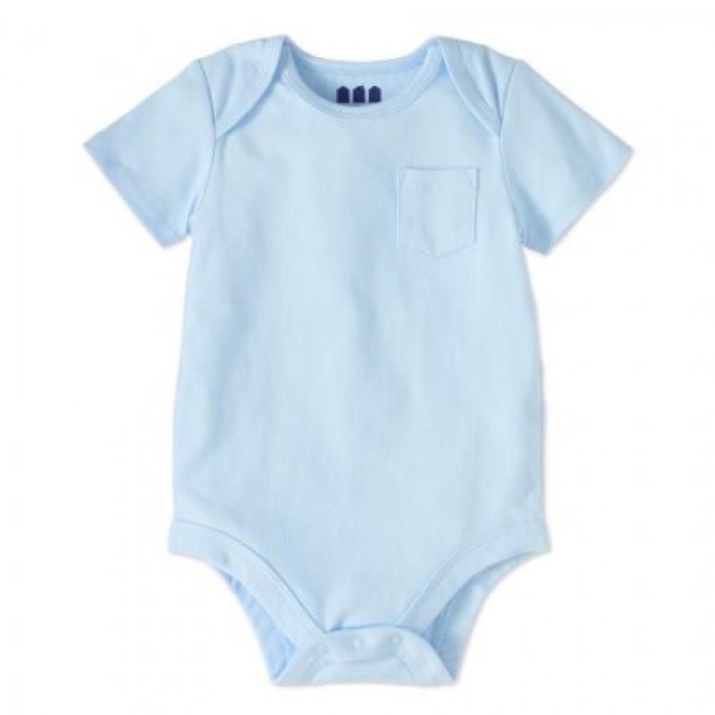 Miniville Newborn Baby Boys&#039; Mix-n-Match Short Sleeve Bodysuit
