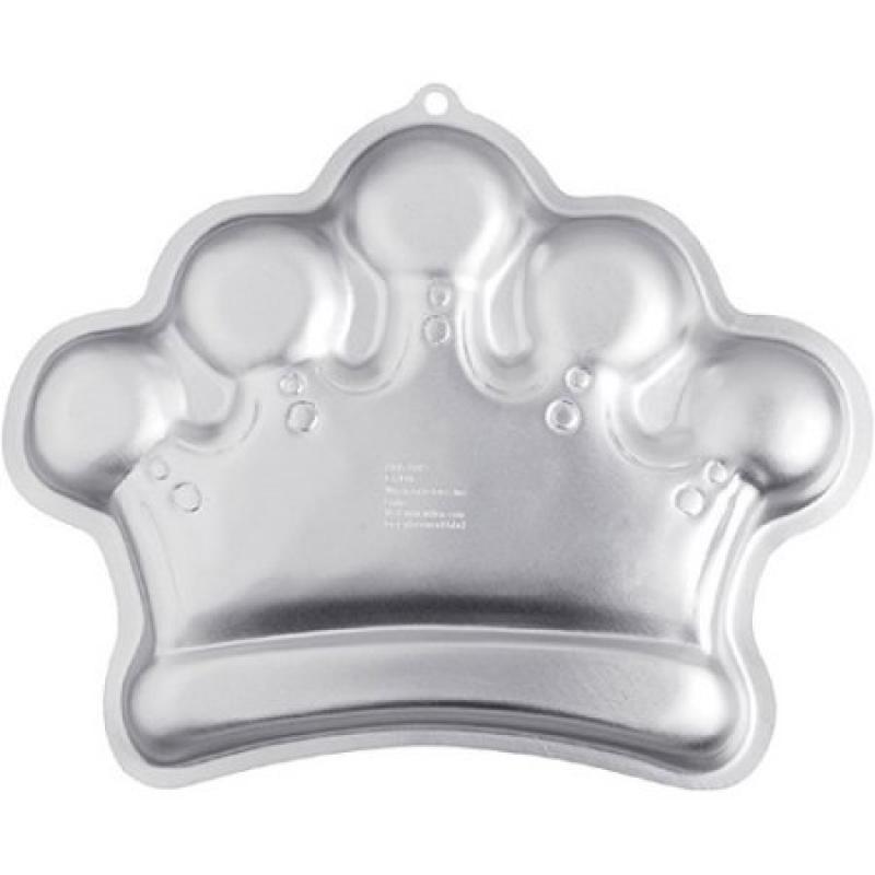 Wilton Novelty 14.25"x10.5" Shaped Cake Pan, Crown 2105-1015