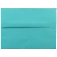 A6 (4 3/4" x 6-1/2") Recycled Paper Invitation Envelope, Sea Blue, 25pk