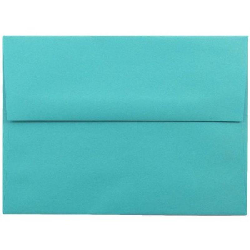 A6 (4 3/4" x 6-1/2") Recycled Paper Invitation Envelope, Sea Blue, 25pk