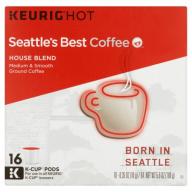 Seattle&#039;s Best Coffee House Blend Medium & Smooth Ground Coffee 16 x 0.35oz (5.6oz)