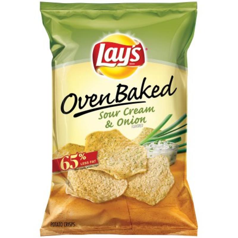 Lay&#039;s® Oven Baked Sour Cream & Onion Potato Crisps 6.25 oz. Bag