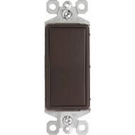 Pass and Seymour 15A 3-Way Decorator Switch, Bronze