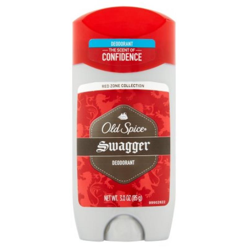 Old Spice Red Zone Collection Swagger Scent Men&#039;s Deodorant, 3 oz