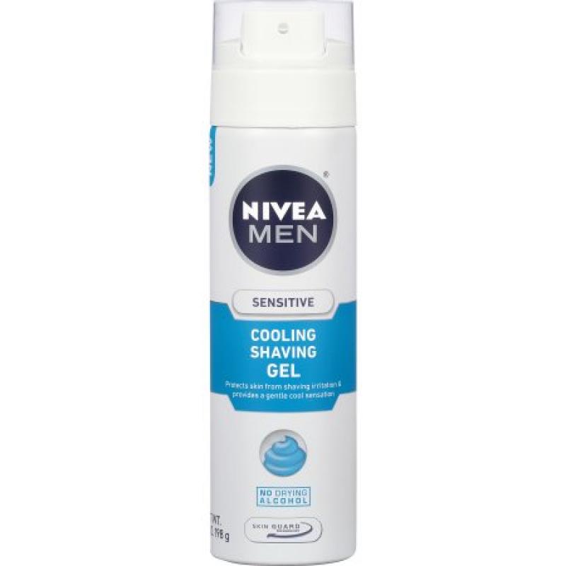 NIVEA Men Sensitive Cooling Shaving Gel 7 oz.