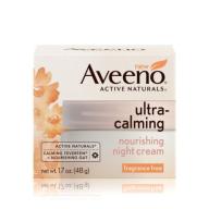 Aveeno Ultra-Calming Nourishing Night Cream For Sensitive Skin, 1.7 Oz