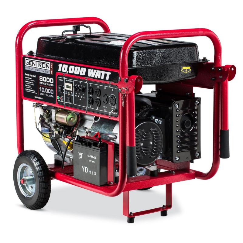 Gentron Portable Gas Powered Generator with Electric Start