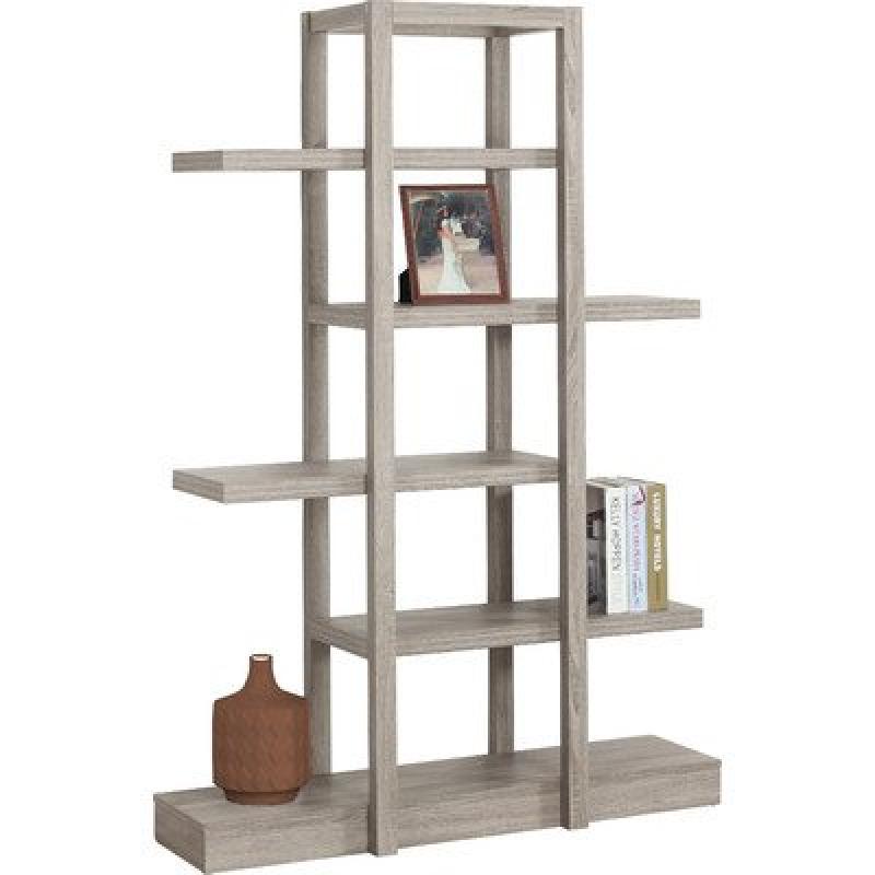 Monarch Open Concept Display Etagere, 71-Inch, Grey