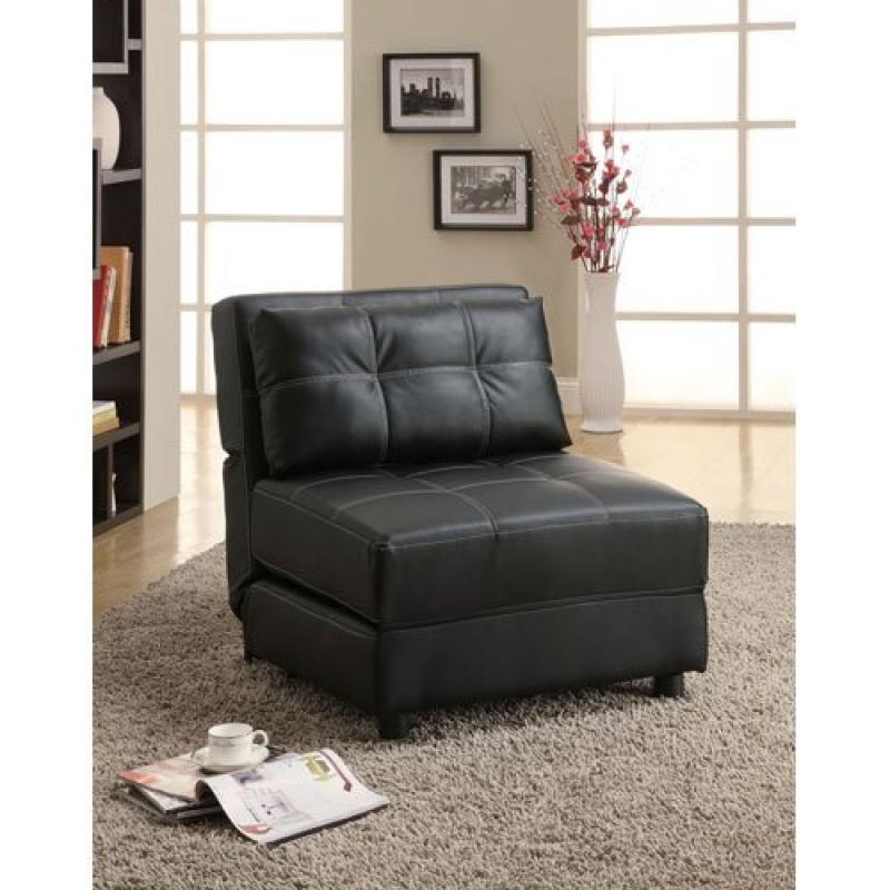 Coaster Home Furnishings Casual Accent Chair, Black