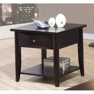 Coaster Home Furnishings 700967 Casual End Table, Cappuccino